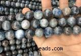 CKC755 15.5 inches 14mm round blue kyanite beads wholesale