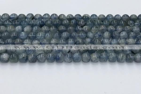 CKC774 15.5 inches 6mm round blue kyanite beads wholesale