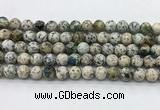 CKJ454 15.5 inches 8mm round natural k2 jasper beads wholesale