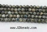 CKJ459 15.5 inches 8mm round natural k2 jasper beads wholesale