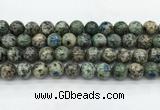 CKJ466 15.5 inches 12mm round natural k2 jasper beads wholesale