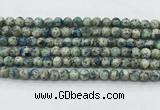 CKJ470 15.5 inches 6mm round natural k2 jasper beads wholesale