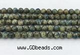 CKJ471 15.5 inches 8mm round natural k2 jasper beads wholesale