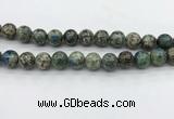 CKJ477 15.5 inches 12mm round natural k2 jasper beads wholesale