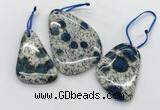 CKJ495 25*35mm - 40*55mm freeform k2 jasper slab pendants