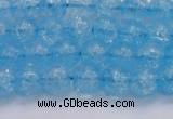 CKQ330 15.5 inches 8mm round dyed crackle quartz beads wholesale