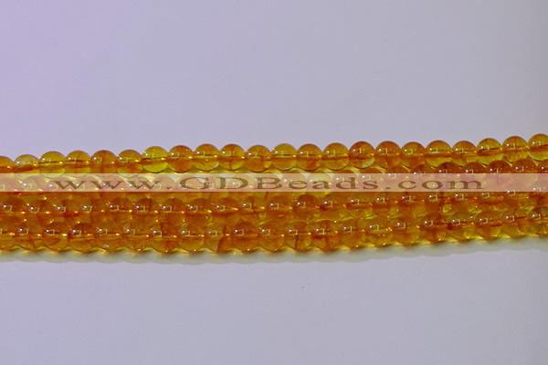 CKQ381 15.5 inches 6mm round dyed crackle quartz beads