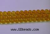 CKQ382 15.5 inches 8mm round dyed crackle quartz beads