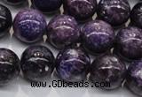 CKU30 15.5 inches 14mm round purple kunzite beads wholesale