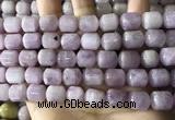 CKU333 15.5 inches 10*12mm tube kunzite gemstone beads