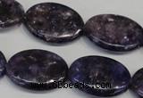 CKU42 15.5 inches 18*25mm oval purple kunzite beads wholesale