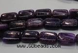 CKU44 15.5 inches 8*12mm rectangle purple kunzite beads wholesale