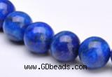 CLA22 round 6mm blue lapis lazuli gemstone beads wholesale