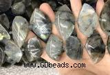 CLB1005 15.5 inches 18*35mm - 25*45mm marquise labradorite beads