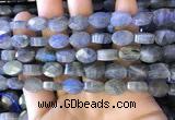 CLB1026 15.5 inches 8*12mm faceted oval labradorite gemstone beads