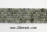 CLB1075 15.5 inches 6mm faceted round labradorite beads