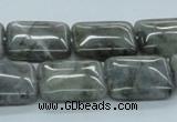 CLB123 15.5 inches 15*20mm rectangle labradorite gemstone beads wholesale