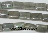 CLB166 15.5 inches 8*12mm rectangle labradorite gemstone beads