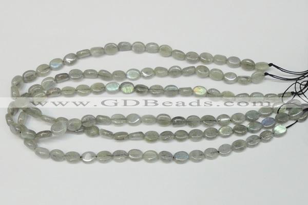 CLB172 15.5 inches 8*10mm oval labradorite gemstone beads