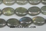 CLB173 15.5 inches 12*16mm oval labradorite gemstone beads