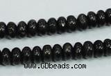 CLB301 15.5 inches 5*8mm rondelle black labradorite gemstone beads