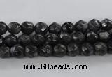 CLB361 15.5 inches 8mm faceted round black labradorite beads wholesale