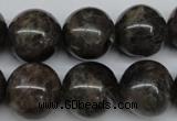 CLB436 15.5 inches 16mm round grey labradorite beads wholesale