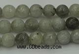 CLB860 15.5 inches 4mm faceted round AB grade labradorite beads