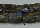 CLB962 15.5 inches 13*18mm faceted rectangle labradorite beads