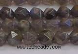 CLB973 15.5 inches 10mm faceted nuggets labradorite gemstone beads