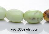 CLE02 16 inch 10*14mm rice lemon turquoise stone beads Wholesale