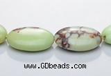 CLE09 oval 13*18mm  lemon turquoise gemstone beads Wholesale