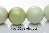 CLE21 16 inch round lemon turquoise 14mm gemstone bead Wholesale