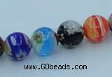 CLG501 16 inches 8mm round lampwork glass beads wholesale