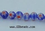 CLG625 10PCS 16 inches 6mm round lampwork glass beads wholesale