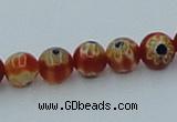 CLG626 10PCS 16 inches 6mm round lampwork glass beads wholesale