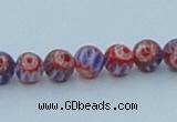 CLG628 10PCS 16 inches 6mm round lampwork glass beads wholesale