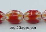 CLG633 5PCS 16 inches 10*14mm oval lampwork glass beads wholesale