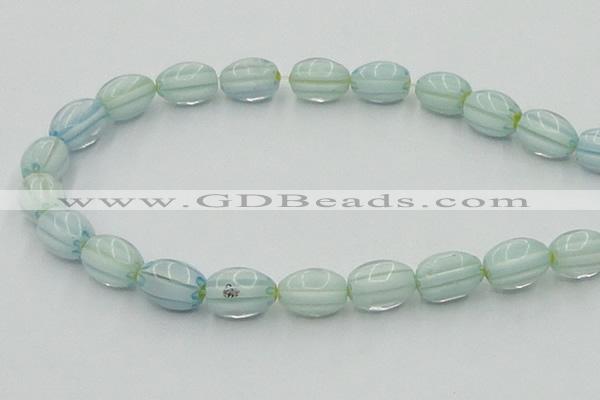 CLG637 5PCS 16 inches 10*14mm oval lampwork glass beads wholesale