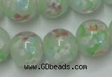 CLG760 15 inches 12mm round lampwork glass beads wholesale