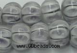 CLG776 14 inches 8*12mm rondelle lampwork glass beads wholesale