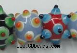 CLG828 15.5 inches 12*17mm lampwork glass beads wholesale