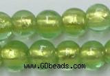 CLG837 15.5 inches 8mm round lampwork glass beads wholesale