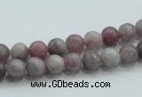 CLI51 15.5 inches 6mm round natural lilac jasper beads wholesale