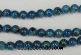 CLJ214 15.5 inches 6mm round dyed sesame jasper beads wholesale