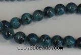 CLJ223 15.5 inches 8mm round dyed sesame jasper beads wholesale