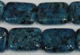 CLJ295 15.5 inches 15*20mm rectangle dyed sesame jasper beads wholesale