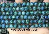 CLJ520 15.5 inches 4mm,6mm,8mm,10mm & 12mm round sesame jasper beads