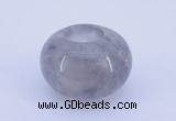 CLO02 19*30mm rondelle loose cloudy quartz gemstone beads wholesale