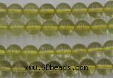 CLQ152 15.5 inches 8mm round natural lemon quartz beads wholesale